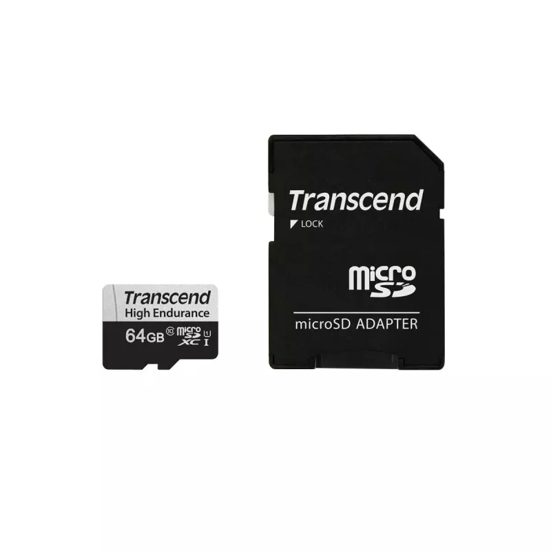 Flash pamäť Transcend 64GB MicroSDXC 350V