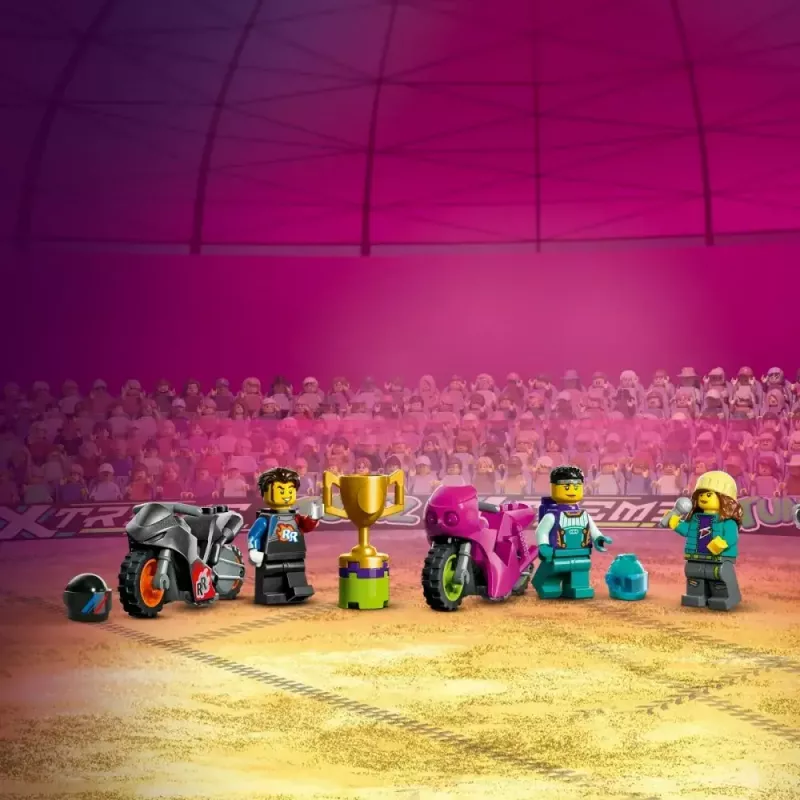 LEGO Set LEGO City Stuntz 60361 Ultimate Stunt Riders Challenge – hra so stuntbikom