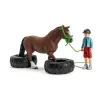 Pony agility preteky Schleich FARM WORLD 42482