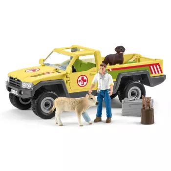 Návšteva veterinára na farme Schleich FARM WORLD 42503