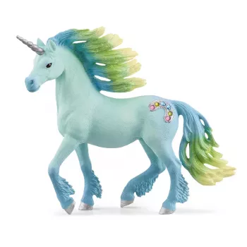 schleich BAYALA Marshmallow jednorožec žrebec, 5 rokov, jednorožec / Pegas, jednorožce a víly, viacfarebné, plast