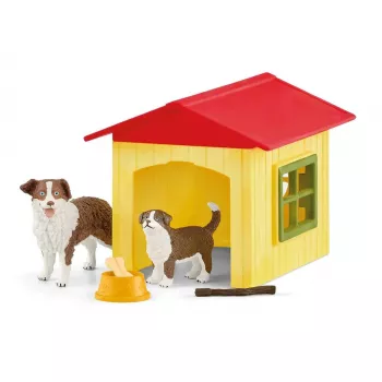 Schleich FARM WORLD Psia búda 42573 viacfarebné odporúčaný vek 3+