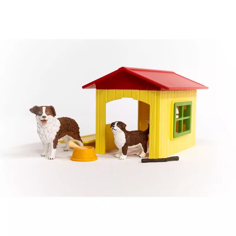 Schleich FARM WORLD Psia búda 42573 viacfarebné odporúčaný vek 3+