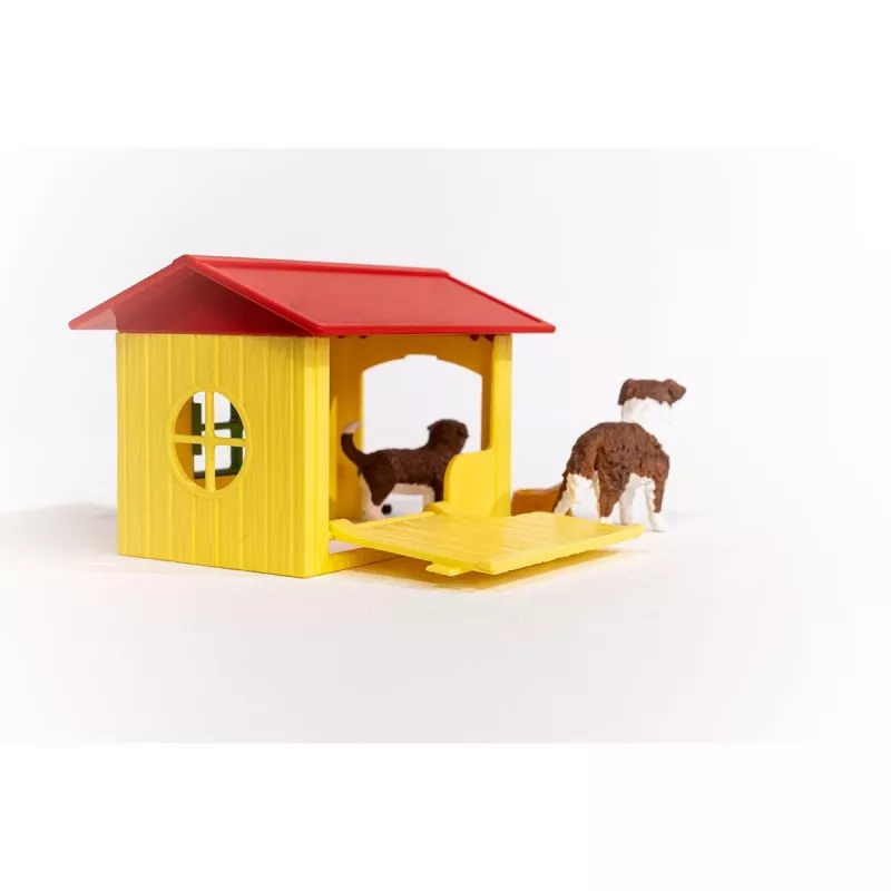 Schleich FARM WORLD Psia búda 42573 viacfarebné odporúčaný vek 3+
