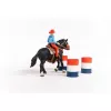 schleich Cowgirl Barrel Racing Fun, 3 roky, viacfarebné