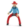 schleich Cowgirl Barrel Racing Fun, 3 roky, viacfarebné