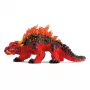 schleich ELDRADOR CREATURES Magmová jašterica, 7 rokov, Lávový svet, monštrá a draky, čierna, červená, plast
