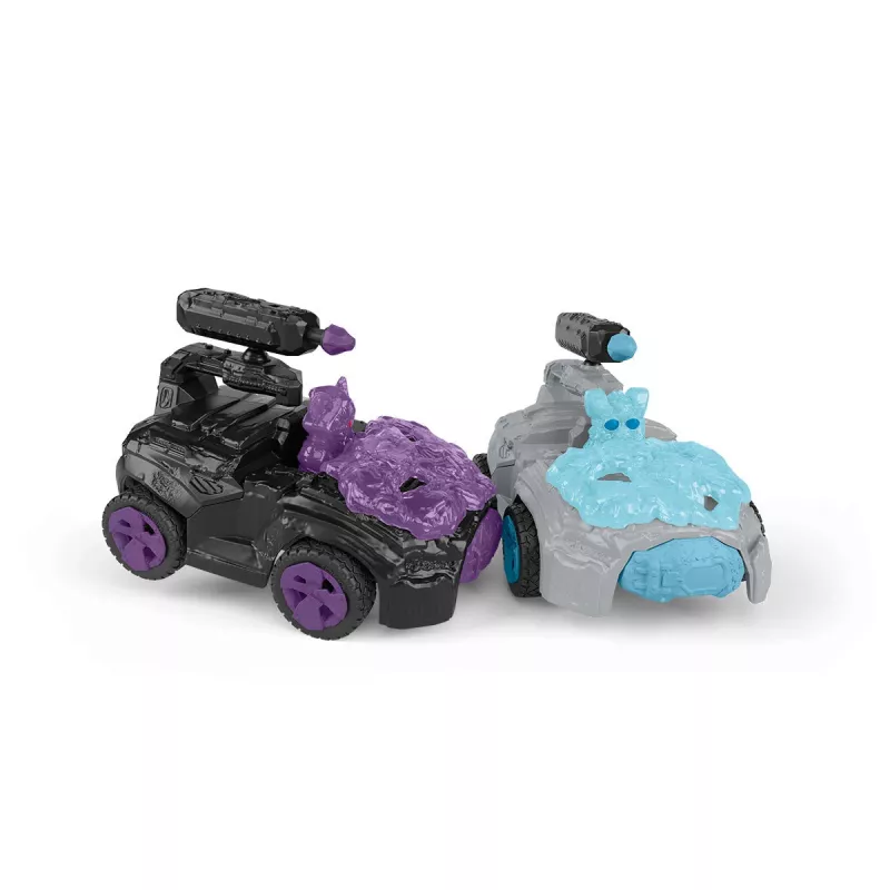 Schleich Shadow CrashMobile s mini tvorečkom čierna fialová 42672