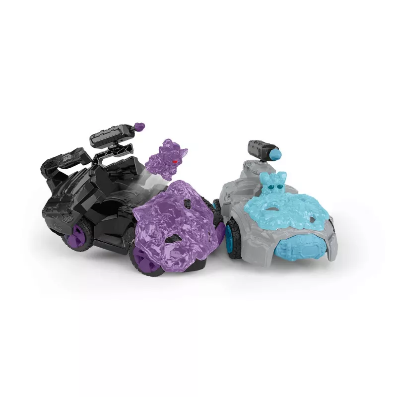 Schleich Shadow CrashMobile s mini tvorečkom čierna fialová 42672
