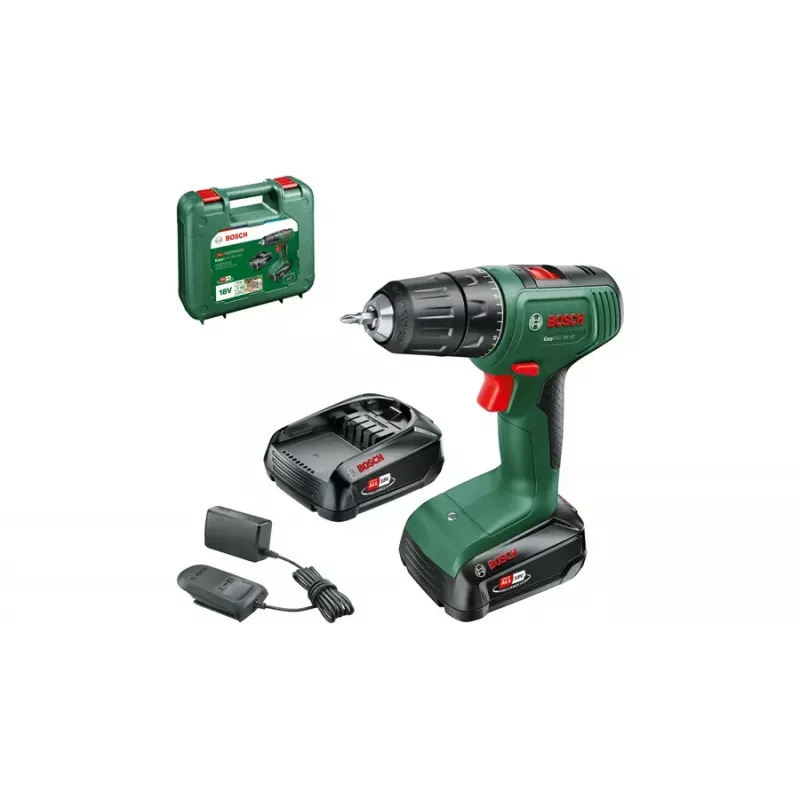 Bosch EasyDrill 18V-40 1630 ot/min bez kľúča 1,3 kg čierna, zelená