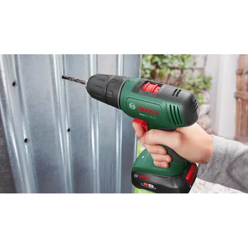 Bosch EasyDrill 18V-40 1630 ot/min bez kľúča 1,3 kg čierna, zelená