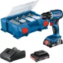 Bosch GSR 18V-45 Professional 500 ot/min bez kľúča 900 g čierna, modrá