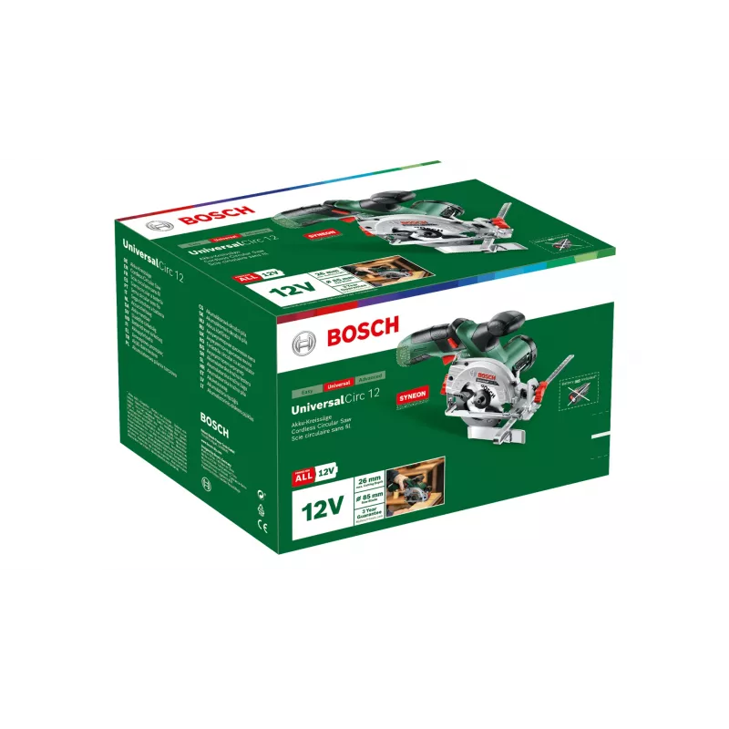 Bosch UniversalCirc 12 06033C7003 akumulátorová kotúčová píla, 85 mm, 12 V, bez akumulátora