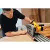 DeWALT DWS520KTR-QS ponorná kotúčová píla, set, 1300 W, 165 mm, s vodiacou lištou, T STAK-Box VI, žltá/čierna