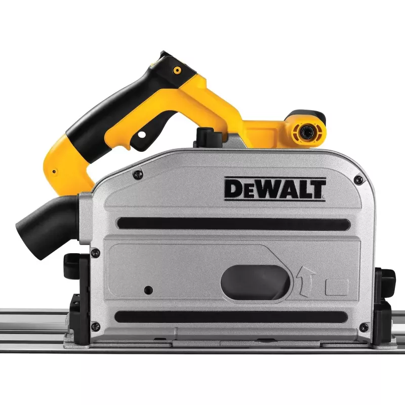 DeWALT DWS520KTR-QS ponorná kotúčová píla, set, 1300 W, 165 mm, s vodiacou lištou, T STAK-Box VI, žltá/čierna