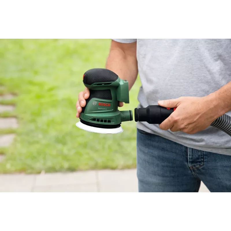 Bosch EasyOrbit 18V-10 (Baretool), excentrická brúska, čierna, zelená, plast, Nemecko, 23000 ot/min, 1 mm