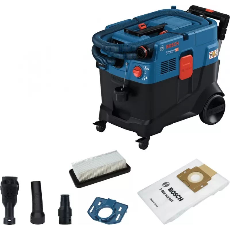 Bosch GAS 12-40 MA Professional 40 L valcový vysávač mokrý/suchý vysávač 1200 W Combi