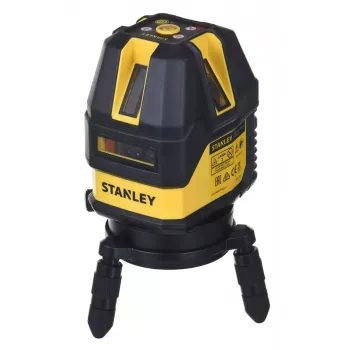 Laserový nivelačný prístroj STANLEY Multi-Line STHT77514-1 — červený laser, 4 vertikálne a 1 horizontálna línia