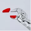 Náhradný diel pre rúrkové kliešte Knipex 86 09 250 V01 červený plast 6 ks