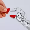 Náhradný diel pre rúrkové kliešte Knipex 86 09 250 V01 červený plast 6 ks