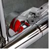 Náhradný diel pre rúrkové kliešte Knipex 86 09 250 V01 červený plast 6 ks