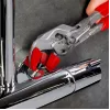 Náhradný diel pre rúrkové kliešte Knipex 86 09 250 V01 červený plast 6 ks