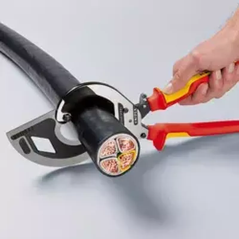 Knipex 95 36 320 rezač káblov, 320 mm, čierne oxidovaný