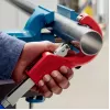 Rezačka rúr Knipex 90 31 03 BK vhodná na mosadz, meď, oceľ
