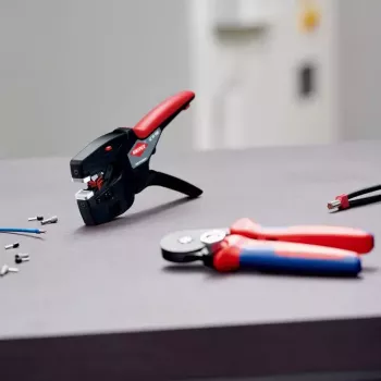 Knipex 12 72 190 kliešte oceľ plastová rukoväť čierna červená 190 mm