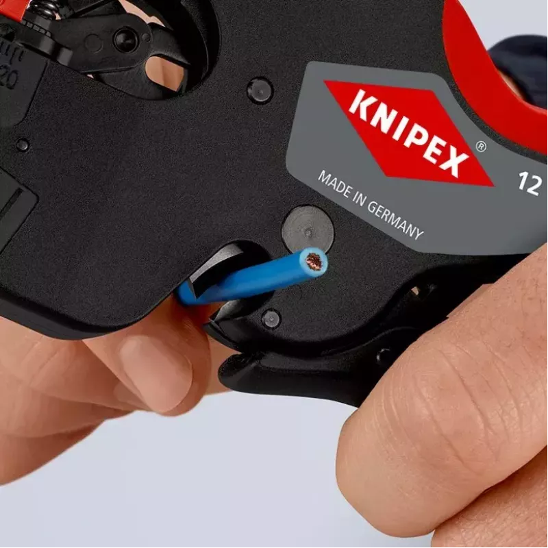 Knipex 12 72 190 kliešte oceľ plastová rukoväť čierna červená 190 mm