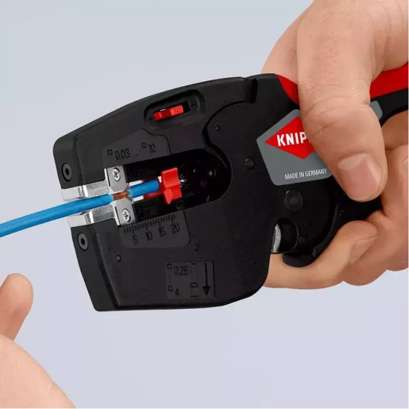 Knipex 12 72 190 kliešte oceľ plastová rukoväť čierna červená 190 mm