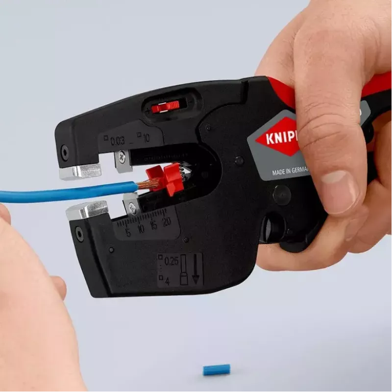 Knipex 12 72 190 kliešte oceľ plastová rukoväť čierna červená 190 mm