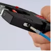 Knipex 12 72 190 kliešte oceľ plastová rukoväť čierna červená 190 mm