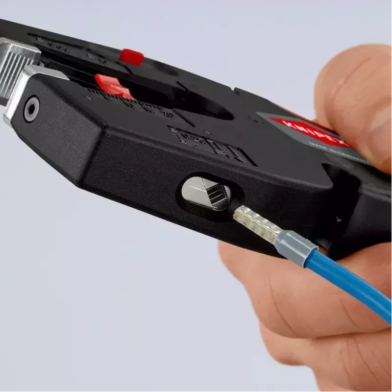 Knipex 12 72 190 kliešte oceľ plastová rukoväť čierna červená 190 mm