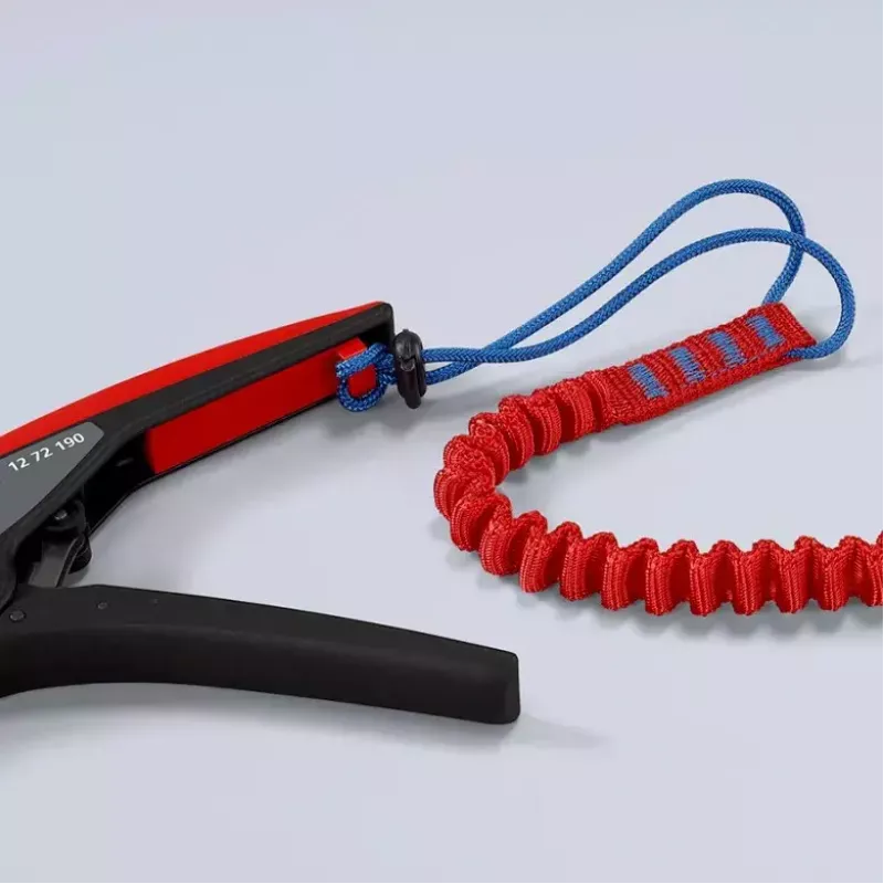 Knipex 12 72 190 kliešte oceľ plastová rukoväť čierna červená 190 mm