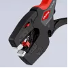 Knipex 12 72 190 kliešte oceľ plastová rukoväť čierna červená 190 mm