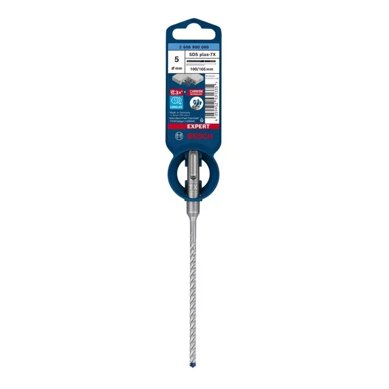 Vrták Bosch SDS plus-7X 5 mm 165 mm