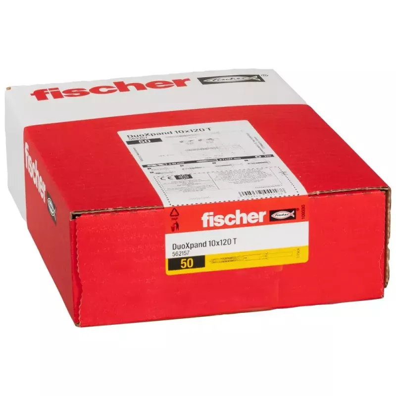 Rozporná hmoždinka Fischer 562157 120 mm nylon 50 kusov
