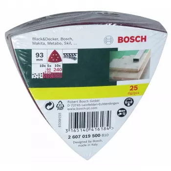 Bosch 2 607 019 500 brúsne príslušenstvo 25 ks