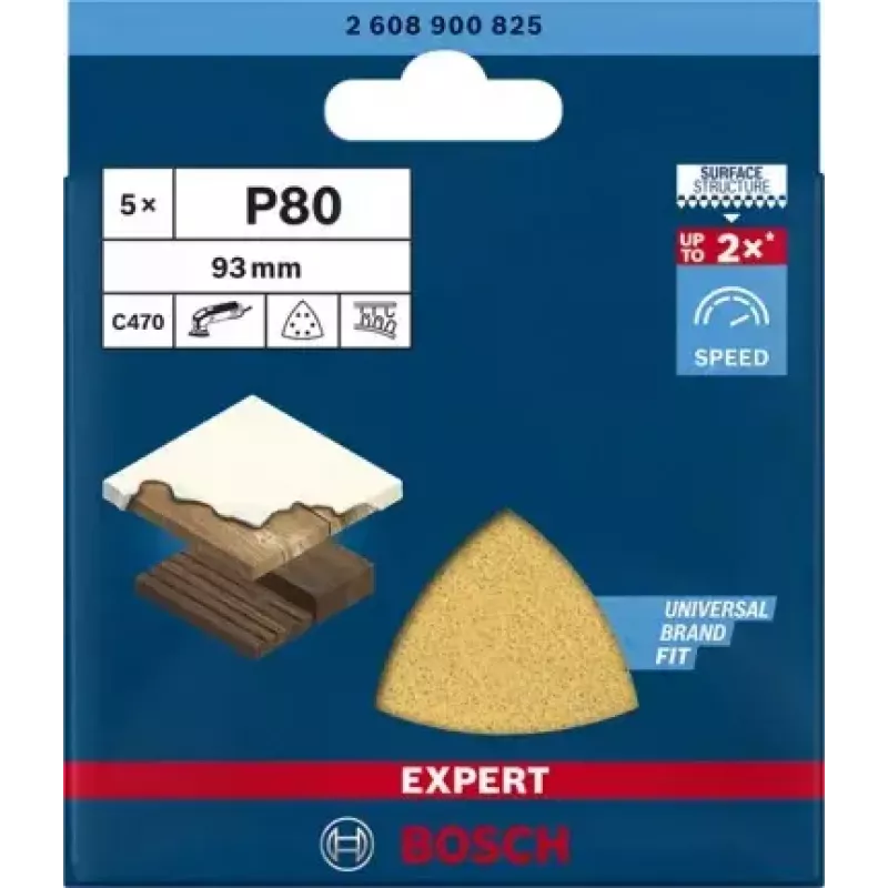 Bosch 2 608 900 825 rotačné náradie brúsne príslušenstvo drevo brúsny list