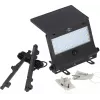 Brennenstuhl SOL 1000 Pad 1173740003 solárny nástenný LED reflektor, 2,1 W, čierny