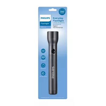 Philips SFL4003T/10 baterka čierna tlaková baterka LED
