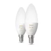 Inteligentná žiarovka Philips Hue White Ambiance sviečka E14, 5,2 W, Bluetooth/Zigbee, 39×39×117 mm