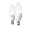 Smart žiarovka Philips Hue White and colour ambience Candle E14, Bluetooth/Zigbee, 5,3 W (balenie 2 ks)