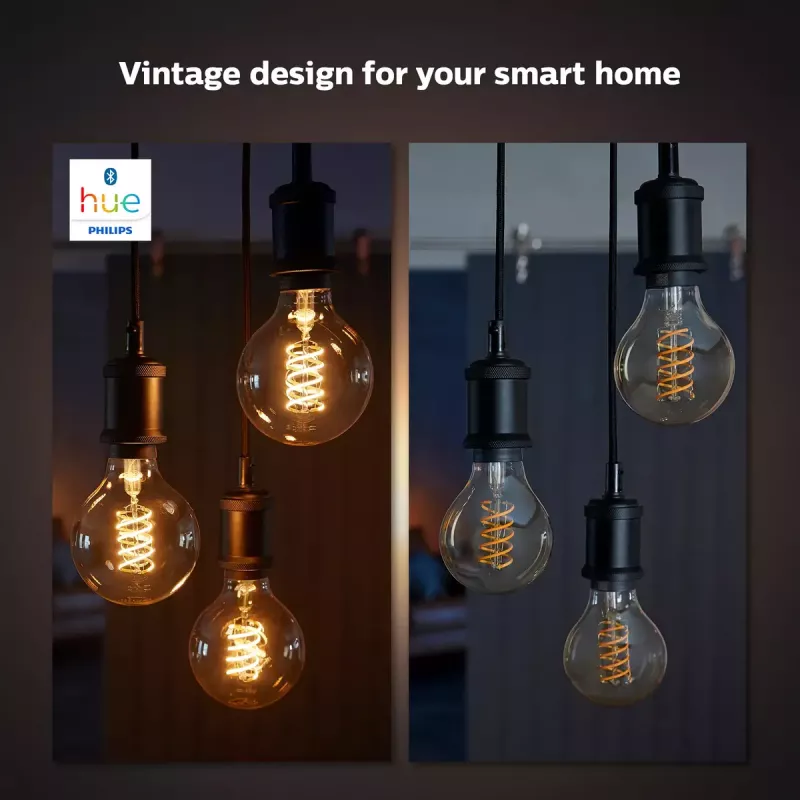 Inteligentná lampa Philips 1 ks balenie G93 E27 Filament