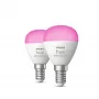 Philips Hue White and Color Ambience Lustre – E14 Smart žiarovka – (balenie 2 ks)
