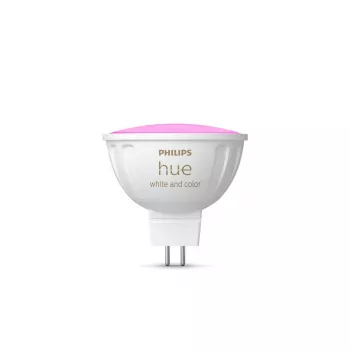 Philips Hue White and Colour Ambience MR16 Smart svetelný spot, GU53, 6,3 W, Bluetooth/Zigbee