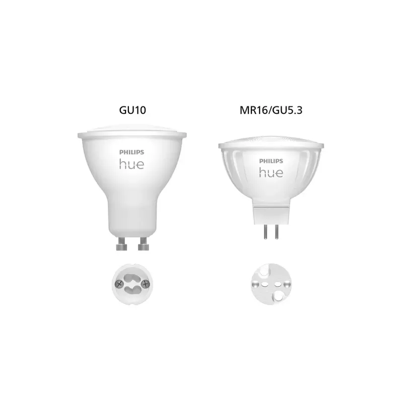 Philips Hue White & Color Ambiance MR16 GU5.3 inteligentná bodová žiarovka, 6,3 W, 2 ks