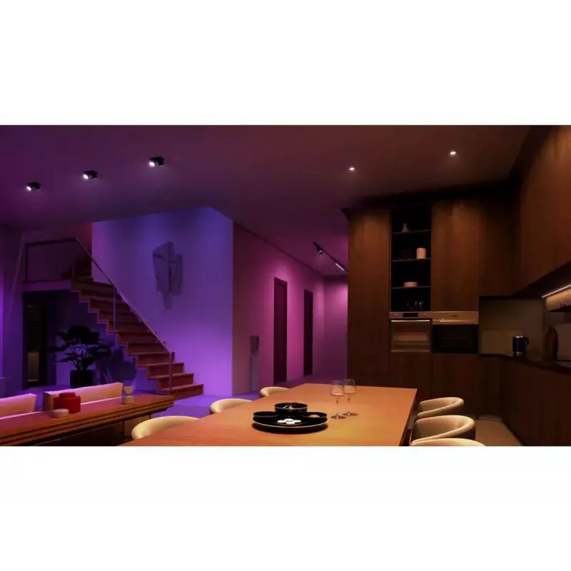 Philips Hue White & Color Ambiance MR16 GU5.3 inteligentná bodová žiarovka, 6,3 W, 2 ks
