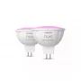 Philips Hue White & Color Ambiance MR16 GU5.3 inteligentná bodová žiarovka, 6,3 W, 2 ks